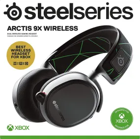 SteelSeries Headset Arctis 9X Wireless Gaming Headset – Integrated Xbox Wireless   Bluetooth – 20  Hour Battery Life – for Xbox One and Series X