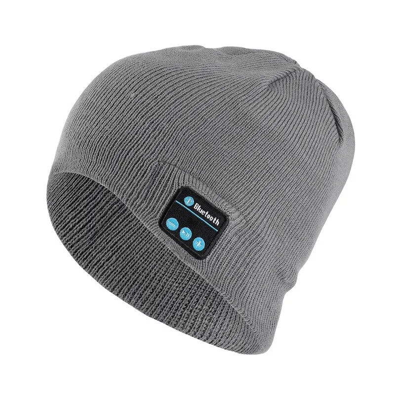 Stylish Warm Unisex Sport Beanies with Built-in Wireless Headphones - SF0828