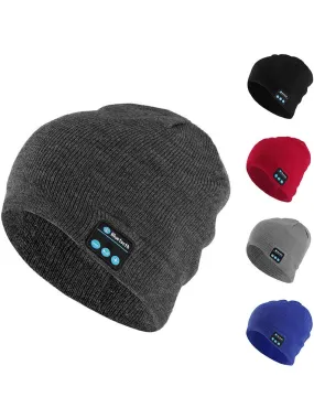 Stylish Warm Unisex Sport Beanies with Built-in Wireless Headphones - SF0828