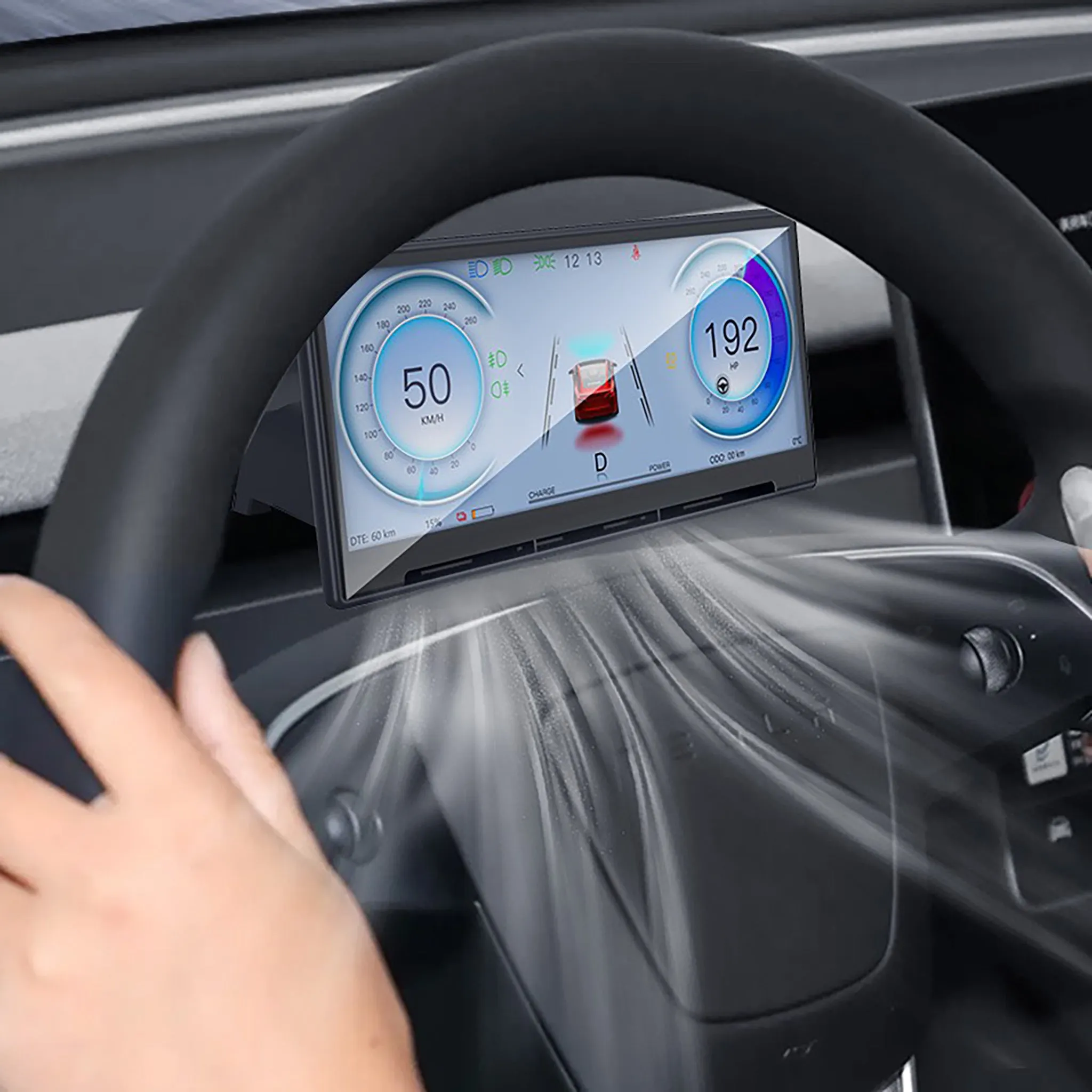 Tesla Model 3/Y & 2024  Model 3 Highland 8.9" Smart Screen Display – Wireless CarPlay, Android Auto, GPS & Real-Time Sync