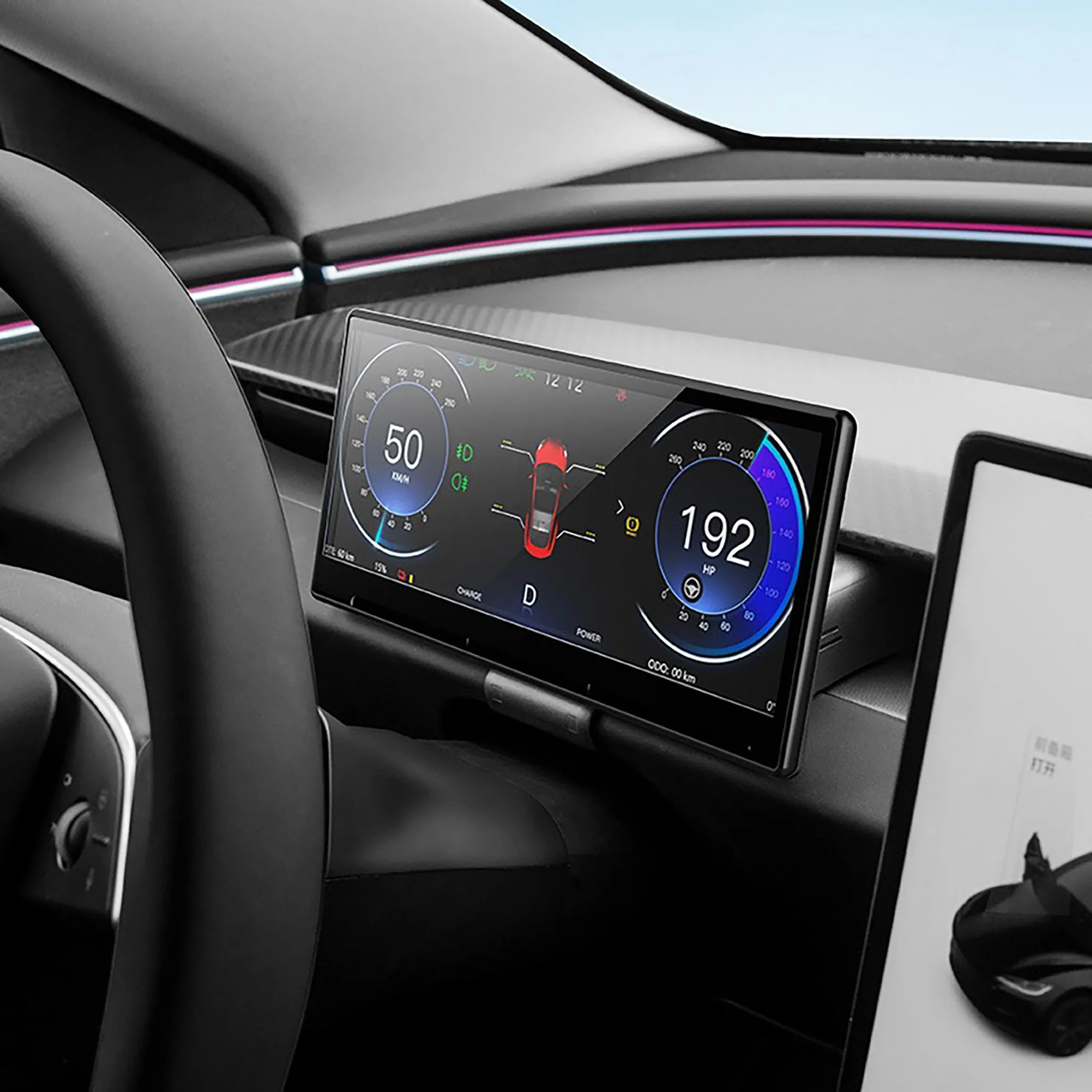 Tesla Model 3/Y & 2024  Model 3 Highland 8.9" Smart Screen Display – Wireless CarPlay, Android Auto, GPS & Real-Time Sync
