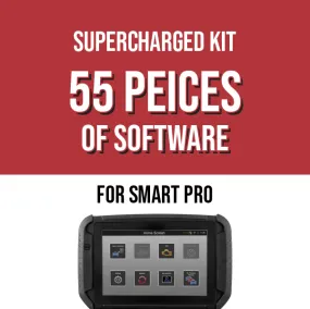 The SMART Pro™ SuperCharged Software Kit - Consists of 55 pcs software