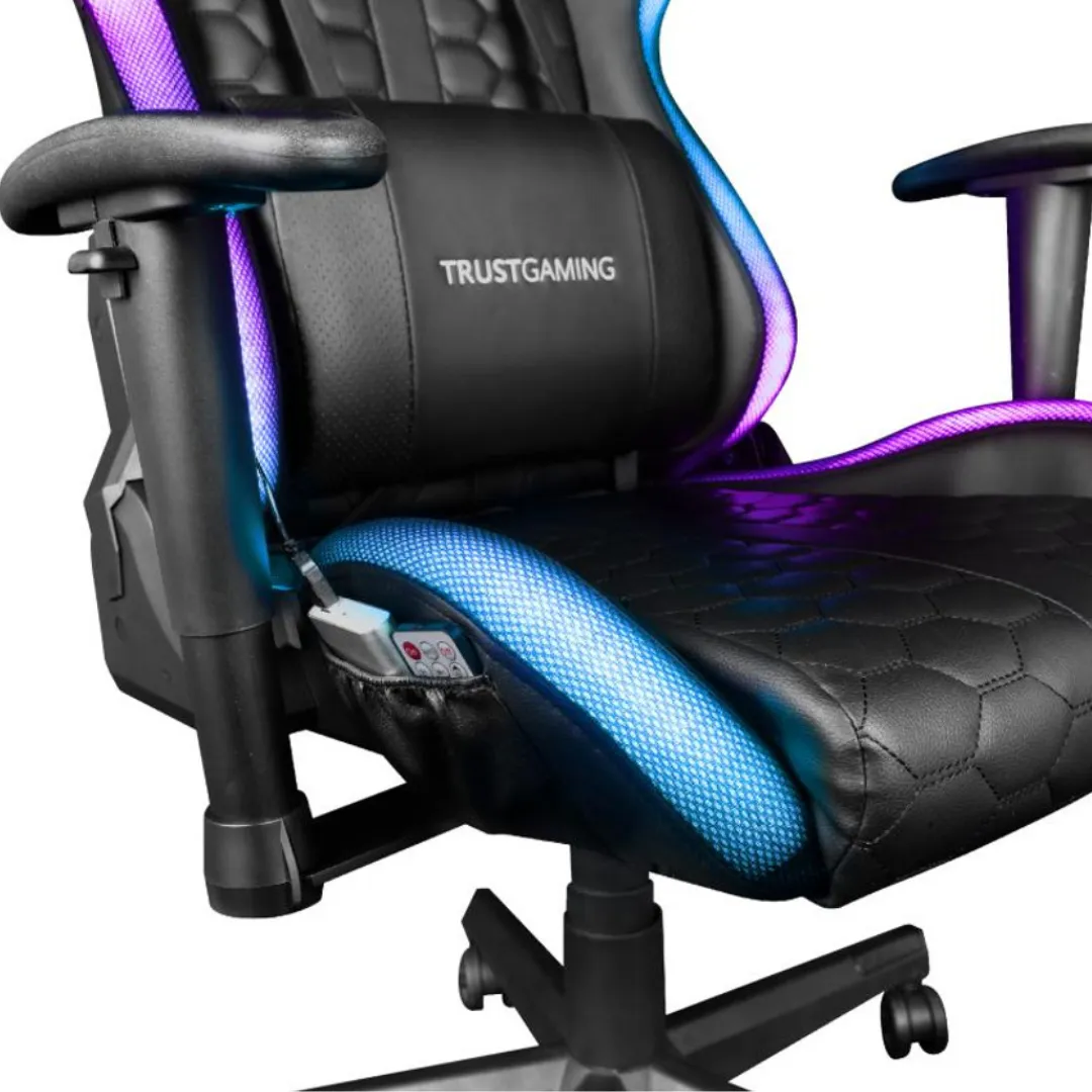 Trust RGB LED Illuminated Gaming Chair | GXT 716