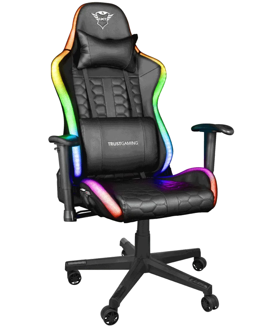 Trust RGB LED Illuminated Gaming Chair | GXT 716