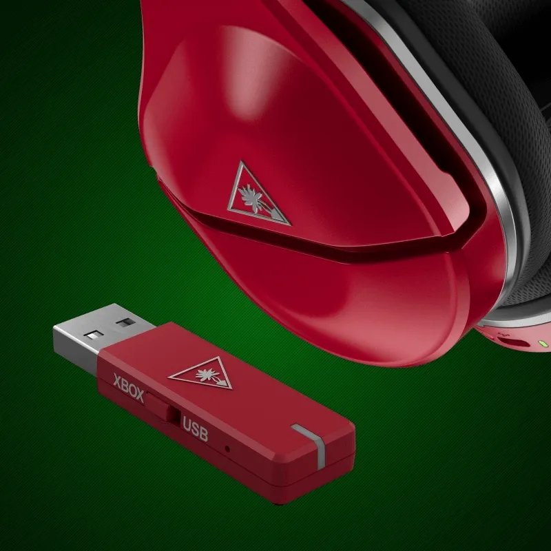 Turtle Beach Stealth 600 MAX Gen 2 Wireless Headset Headphones Microphone XBOX Red
