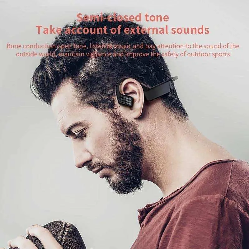 TUTT K08 Headphones with Bone Conduction Earphone Wireless Headset TWS Sports Waterproof Open Ear