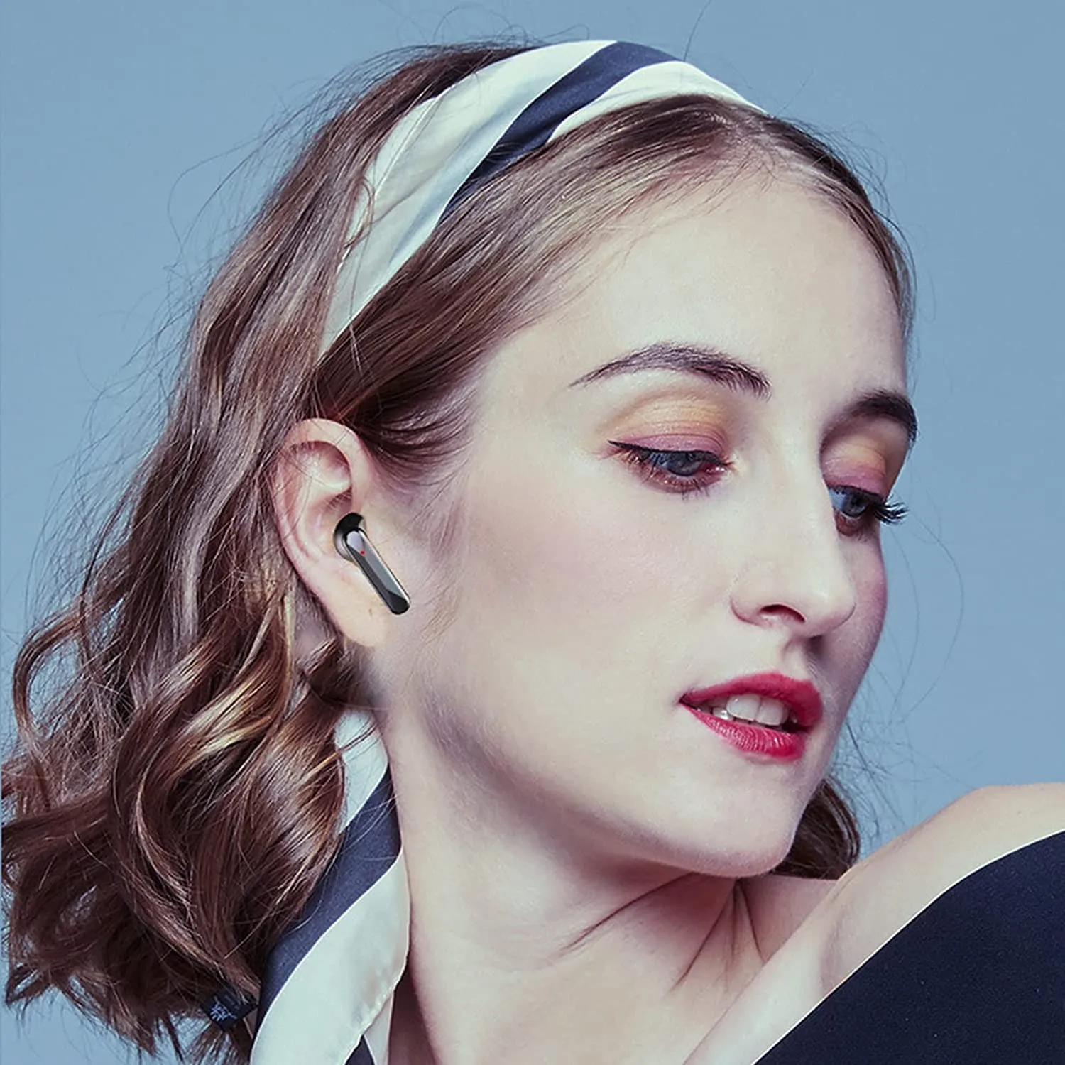 TWS Bluetooth 5.1 Earphones Mirror Screen Display