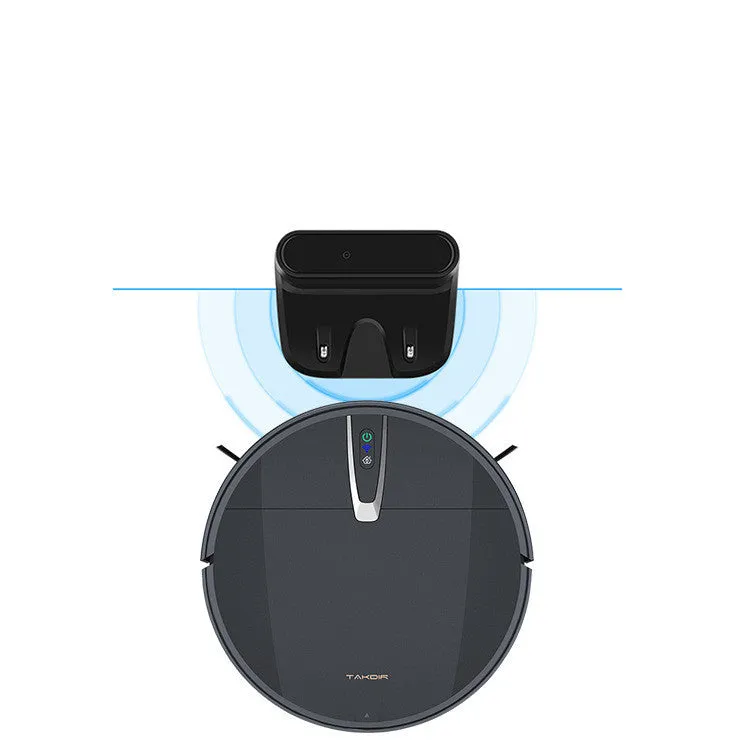 Ultra-Thin Intelligent Vacuum Cleaner Robot|WiFi-enabled|Integrated Cleaning Functions