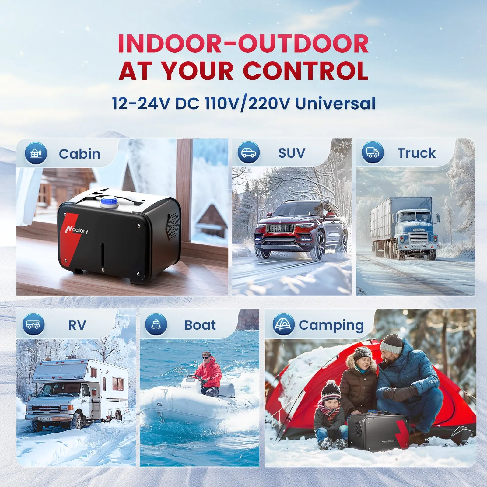 W1 Diesel Heater Handy-SE, 8KW 12V All In One bluetooth