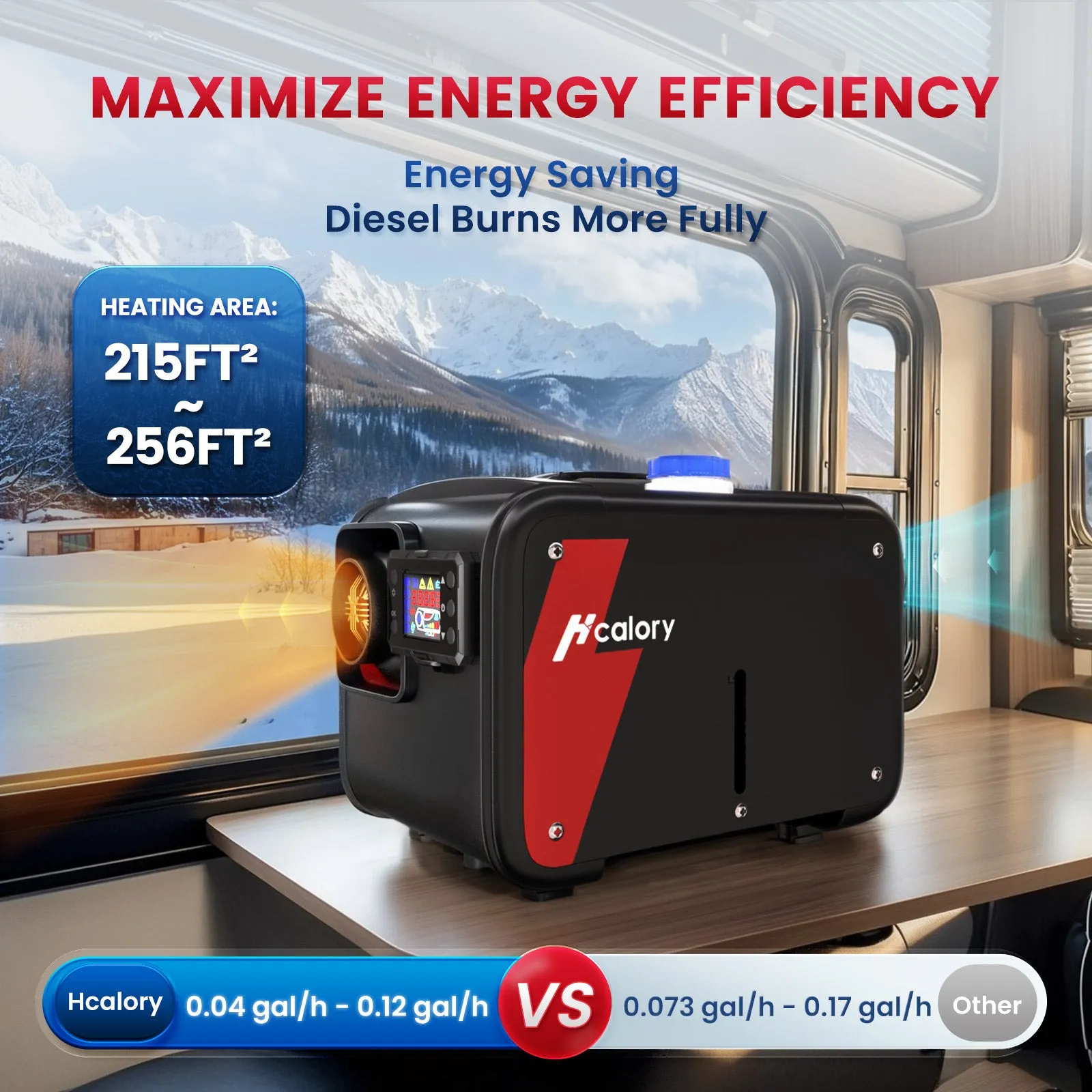 W1 Diesel Heater Handy-SE, 8KW 12V All In One bluetooth