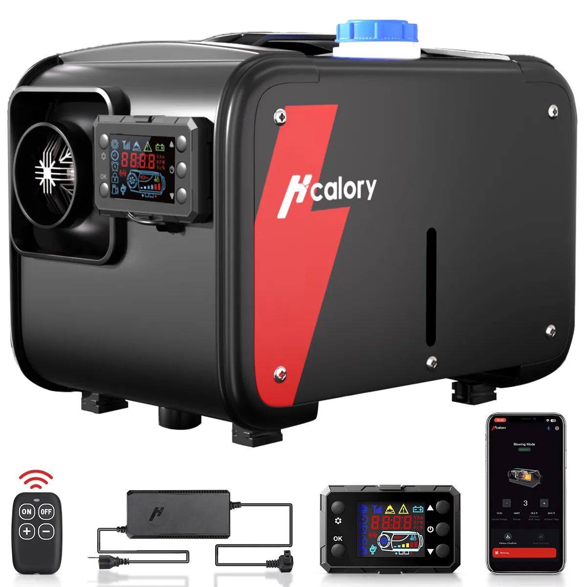W1 Diesel Heater Handy-SE, 8KW 12V All In One bluetooth