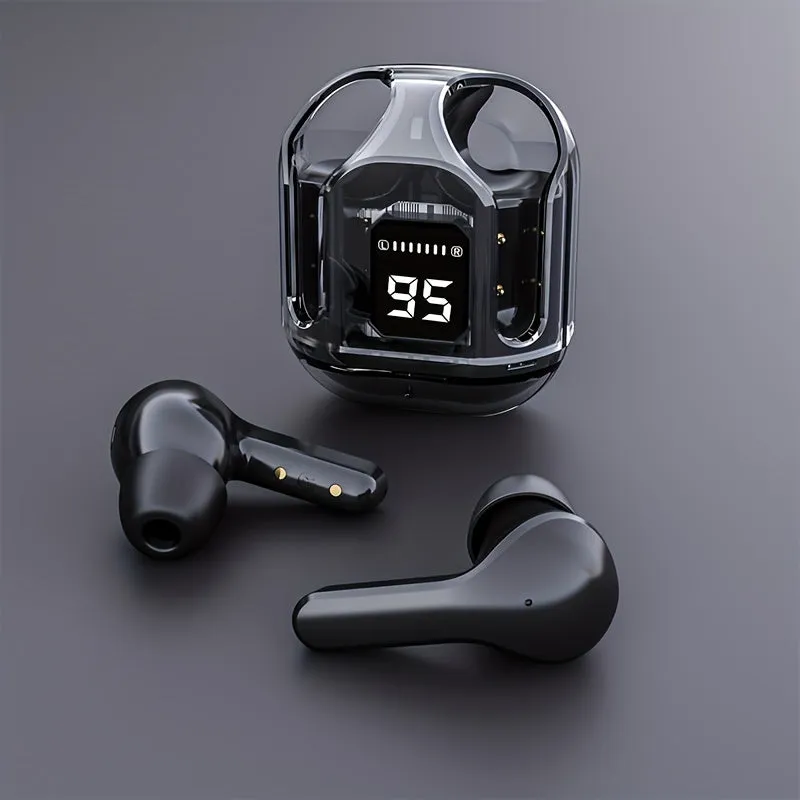 Wireless LED Headphones with HighQuality Sound and Mic For Android & IOS