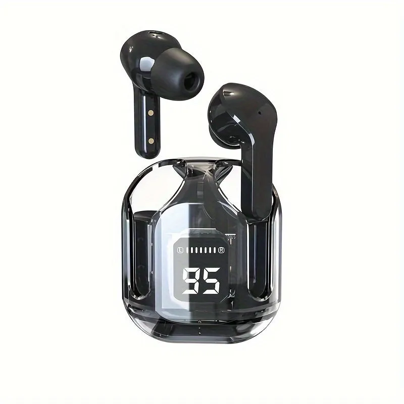 Wireless LED Headphones with HighQuality Sound and Mic For Android & IOS
