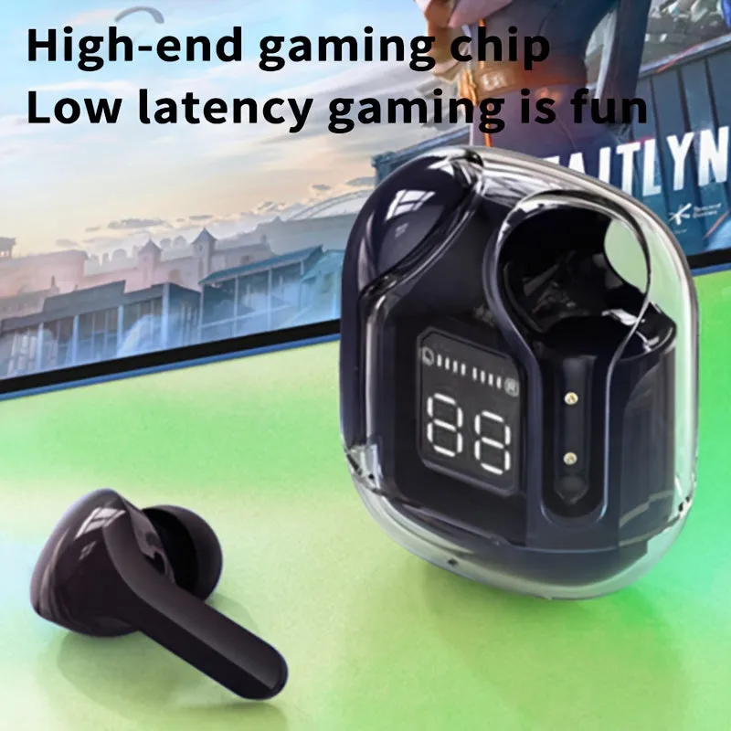 Wireless LED Headphones with HighQuality Sound and Mic For Android & IOS