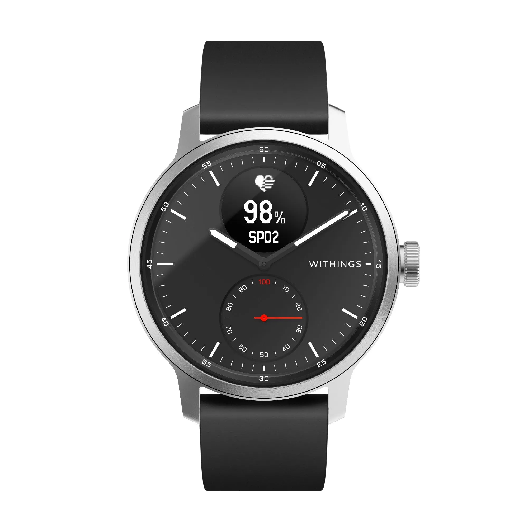 Withings ScanWatch - Hybrid Smartwatch - 42mm Black